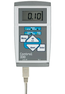 Leitfähigkeitsmessgerät Control 330 digital für Wasser-Patrone Edelstahl PX RD